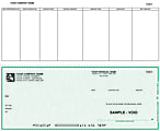 Custom Continuous Accounts Payable Checks For Great Plains®, 9 1/2" x 7", 3-Part, Box Of 250 1 thumbnail image