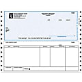 Continuous Accounts Payable Checks For RealWorld®, 9 1/2" x 7", 3-Part, Box Of 250, AP83, Bottom Voucher