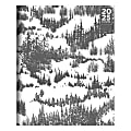 2025 TF Publishing Medium Monthly Planner, 6-1/2” x 8”, Gray Forest, January To December 1 thumbnail image