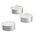 Sterno® Tealight Candles, 1/2", White, 50 Candles Per Pack, Carton Of 10 Packs