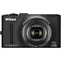 Nikon Coolpix S8100 12.1 Megapixel Compact Camera - 5.40 mm-54 mm - Black 1 thumbnail image
