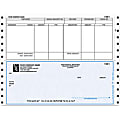 Custom Continuous Payroll Checks For MAS90/MAS200/MAS500®, 9 1/2" x 7", 3-Part, Box Of 250