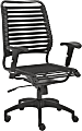 Eurostyle Baba Bungie High-Back Commercial Office Chair, Graphite/Black