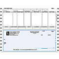 Custom Continuous Payroll Checks For Solomon®/Dynamics®, 9 1/2" x 7", 3-Part, Box Of 250 1 thumbnail image