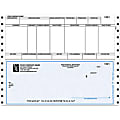 Custom Continuous Payroll Checks For Sage Peachtree®, 9 1/2" x 7", 3-Part, Box Of 250, C3-CP94J