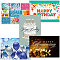 All-Occasion Greeting Cards, Birthday & Anniversary Assortment Pack With Blank Envelopes, 7-7/8" x 5-5/8", Pack Of 50 1 thumbnail image