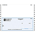 Custom Continuous Multipurpose Voucher Checks For One Write Plus® / MAS90 / MAS200 / MAS500®, 9 1/2" x 7", 3-Part, Box Of 250 1 thumbnail image