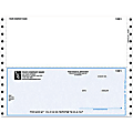 Custom Continuous Multipurpose Voucher Checks For DACEASY®, 9 1/2" x 7", 3-Part, Box Of 250 1 thumbnail image