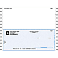 Custom Continuous Multipurpose Voucher Checks For Business Works®, 9 1/2" x 7", 3-Part, Box Of 250