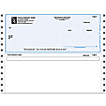 Custom Continuous Multipurpose Voucher Checks For ACCPAC®, 9 1/2" x 7", 3-Part, Box Of 250 1 thumbnail image