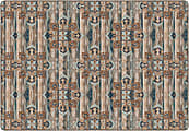 Flagship Carpets Franklin Rectangular Rug, 100" x 144", Blue