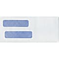 Custom CE05BSJ Tinted Self-Seal Double Window Envelopes, 3 3/4" x 8 5/8", Box Of 250 1 thumbnail image
