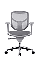 WorkPro® Quantum 9000V2 Series Ergonomic Mesh/Fabric Mid-Back Chair, Gray/Gray, BIFMA Compliant 1 thumbnail image