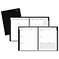 Office Depot® Brand Weekly/Monthly Planner, Untimed, 7" x 9", Black, January to December 2018 (OD712000-18) 1 thumbnail image