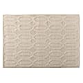 Baxton Studio Murray Handwoven Wool Area Rug, 5-1/4' x 7-1/2', Ivory