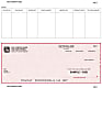 Custom Laser Accounts Payable Checks For Sage Peachtree®, 8 1/2" x 11", 2-Part, Box Of 250