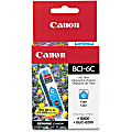 Canon® BCI-6C Cyan Ink Tank, 4706A003