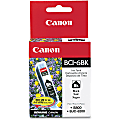 Canon® BCI-6 Black Ink Tank, 4705A003