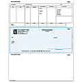 Custom Laser Payroll Checks For Great Plains®, 8 1/2" x 11", 2-Part, Box Of 250 1 thumbnail image