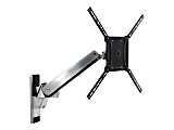 Ergotron Interactive Arm VHD - Mounting kit (articulating arm, VESA adapter, wall mount bracket) - Patented Constant Force Technology - for LCD display - aluminum - black trim, polished aluminum - screen size: 40"-63"