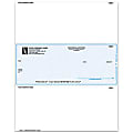 Custom Laser Multipurpose Voucher Checks, For Sage Peachtree®, Parsons®, Champion Business Systems®, 8 1/2" x 11", 2-Part, Box Of 250