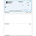 Laser Multipurpose Voucher Checks For ACCPAC®, 8 1/2" x 11", 2-Part, Box Of 250, MP70, Top Voucher 1 thumbnail image