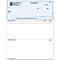 Laser Multipurpose Voucher Checks For ACCPAC®, 8 1/2" x 11", 2-Part, Box Of 250, MP70, Top Voucher