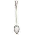 Hoffman Browne 15" Serving Spoons, Curved, Silver, Pack Of 120 Spoons