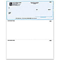 Laser Multipurpose Voucher Checks, For ACCPAC®, 8 1/2" x 11", 2-Part, Box Of 250, MP73, Top Voucher 1 thumbnail image