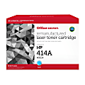 Office Depot® Remanufactured Standard Yield Cyan Toner Cartridge Replacement For HP 414A, OD414AC