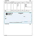 Custom Laser Payroll Checks For Great Plains®, 8 1/2" x 11", Box Of 250