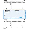 Custom Laser Payroll Checks For Dynamics®/Great Plains®/Microsoft®, 8 1/2" x 11", Box Of 250