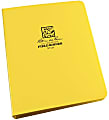 Rite In The Rain All-Weather 6-Ring Binder, 1" Round Rings, Yellow, Pack Of 5
