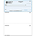 Custom Laser Multipurpose Voucher Checks For MECA®, 8 1/2" x 11", Box Of 250