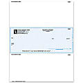 Custom Laser Multipurpose Voucher Checks For Sage Peachtree®, Parsons®, Champion Business Systems®, 8 1/2" x 11", Box Of 250