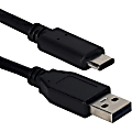 QVS 1-Meter USB-C to USB-A 2.0 Sync & Charger Cable - 3.28 ft USB Data Transfer Cable  - CC2231B1M 1 thumbnail image