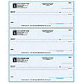 Custom Laser Multipurpose Draft Checks For MECA®, 8 1/2" x 11", Box Of 250