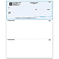 Laser Multipurpose Voucher Checks For ACCPAC®, 8 1/2" x 11", Box Of 250, MP73, Top Voucher 1 thumbnail image