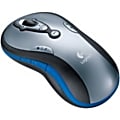 Logitech® MediaPlay™ Cordless Mouse, Silver/Black 1 thumbnail image
