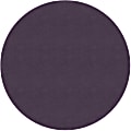 Flagship Carpets Americolors Rug, Round, 6', Pretty Purple