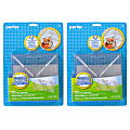 Perler Large Clear Pegboards, Clear, 4 Pegboards Per Pack, Set Of 2 Packs 1 thumbnail image