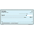 Personal Wallet Checks, 6" x 2 3/4", Duplicates, Safety Blue, Box Of 100 1 thumbnail image