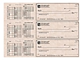 Custom 3-To-A-Page Checks, Style 13, 8 1/4" x 3 1/24", Box Of 300 1 thumbnail image