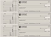 Custom 3-To-A-Page Checks, Style 2, 8 1/4" x 3 1/24", 2 Part, Box Of 300 1 thumbnail image