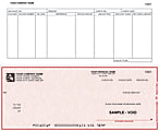 Continuous Accounts Payable Checks For RealWorld®, 9 1/2" x 7", Box Of 250, AP28, Bottom Voucher 1 thumbnail image