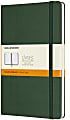Moleskine Classic Hard Cover Notebook, Large, 5" x 8.25", Ruled, 240 Pages, Myrtle Green 1 thumbnail image