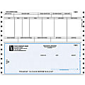 Custom Continuous Payroll Checks For Sage Peachtree®, 9 1/2" x 7", Box Of 250