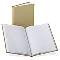 Pendaflex Bound Memo Book - 96 Sheets - Sewn - 16 lb Basis Weight - 5 7/8" x 9" - White Paper - Tan Cover - Hard Cover - 1Each 1 thumbnail image