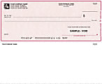 Custom Continuous Multipurpose Voucher Checks For Quicken® / Quickbooks® / Microsoft®, 9 1/2" x 7", Box Of 250 1 thumbnail image