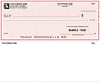 Custom Continuous Multipurpose Voucher Checks For Quicken® / Quickbooks® / Microsoft®, 9 1/2" x 7", Box Of 250